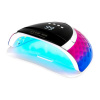 Lampa na nechty UV LED Glow YC57 RN modro ružová 268W