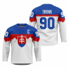 Slovensko - Tomas Tatar 2026 Hokejový Replica Dres Biely 2XS - 9-11r.