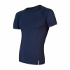 SENSOR COOLMAX TECH pánské triko kr.rukáv deep blue - XL