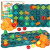 Ikonka Puzzle stolová hra bludisko prekážková dráha 56 el.