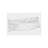 Barrow Backplate for GALAX/GAINWARD 3080/3090 GPU Waterblock - Matte White GAMBP-01-S