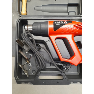 Teplovzdušná pištoľ - Teplovzdušná pištoľ Yato YT-82292 2000W 230V 550 °C (Teplovzdušná pištoľ - Teplovzdušná pištoľ Yato YT-82292 2000W 230V 550 °C)