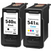 Atramenty pre Canon PG540 + 541 PIXMA MG3250 2150 MX375 MG3650S TS5150 TS5151