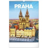 NOTIQUE Nástenný kalendár Praha 2026, 33 x 46 cm