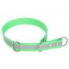 Firedog BioThane obojok Sport Reflect 25 mm 50 cm svetlozelený