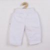 Luxusné detské zimné tepláčky New Baby Snowy collection biela