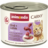 Konzerva Animonda Carny Adult hovädzie + jahňacie 200g