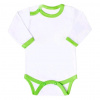 Dojčenské body New Baby so zeleným lemom - 80 (9-12m)