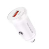 CL adaptér Borofone (BZ18) 1x USB, 18W, QC 3.0 biely