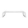 TRUST MONTA GLASS MONITOR STAND WHT 25351