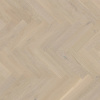 Bjelin Dub OAK herringbone Lycksele 14,6x69x345mm Click 5G, Rustik triedenie, lak Extra white, ostrá hrana