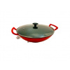Wok panvica - Liatina wok 35,5 cm (Wok panvica - Liatina wok 35,5 cm)