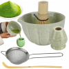 Sada na mixér Matcha obsahuje misku s metličkou Stojan na lyžicu a metličku