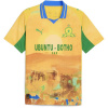 Puma x KidsSuper Mamelodi Sundowns Home Shirt 2025 2026 Juniors Yellow/Green L