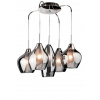 Závěsné svítidlo Azzardo Amber Milano 5 chrome AZ0722 G9 5x40W IP20 50cm chromové