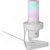 Endorfy streamovací mikrofon AXIS Streaming OWH / RGB efekt / stojánek / USB / bílý