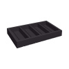 Fine Dine Madeira Black drevený kontajner na príbory 530x325x65 mm | Fine Dine