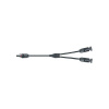 TIPA 03510110 Kabel MC4 rozbočení 1x zdířka/ 2x konektor 30cm
