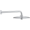 GROHE Euphoria SmartControl horná sprcha 3jet EcoJoy, priemer 260 mm, so sprchovým ramenom 380 mm, chróm, 26459000