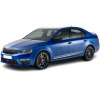 Nerez leštěné boční lišty dveří 4 ks s podlepením Škoda Octavia III 2013-20 (sedan i kombi)