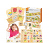 VIGA Vzdelávacie Puzzle Tried Senses 37 ks. Montessori
