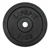Kotouč LIFEFIT 10kg, kovový, pro 30mm tyč