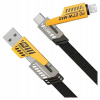 Kábel Awei USB typ C - Apple Lightning 1,2 m viacfarebný