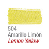 ACRILEX Farby na textil /matné 37ml Odtieň: 504 - Lemon yellow - Citrónovožltá