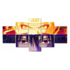 Triptych na plote Kakashi Naruto Sasuke 150x80cm (Triptych na plote Kakashi Naruto Sasuke 150x80cm)