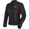 Dámska bunda na motocykel RSA Bolt čierno-bielo-červená Veľkosť: 2XL