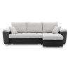 Signal Rozkladacia rohová sedacia súprava VEGAS 250/160 Pravá Sivá/čierna