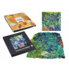 Šatka - Carmani Scarf 023-1024 viacfarebný (Šál - Van Gogh, Irises 90x90cm)