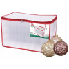 Úložný box na vianočné gule 52,5x30x30cm, 112 priehradiek