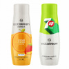 Sada koncentrátov SodaStream 7UpFREE+OrangeMango