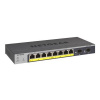 NETGEAR Pro GS110TPv3 - Přepínač - inteligentní - 8 x 10/100/1000 (PoE) + 2 x SFP - desktop, pro př GS110TP-300EUS