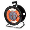 Prázdny navíjací bubon ORNO CR-5, IP44 4x2P+E 16A 230V, H05VV-F 3x1.5mm2, 50m
