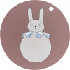 Podložka pod tanier OYOY Rabbit Pompom, 39 cm