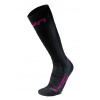 Podkolienky UYN W Ski Touring One Bio Socks Black/Pink Yarrow B994