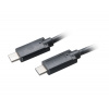 AKASA - USB 3.1 typ C na typ C kabel - 100 cm AK-CBUB26-10BK