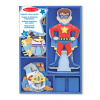 Melissa & Doug Magnetické obliekanie Hrdinovia