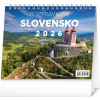 Stolový kalendár 2026 Rozprávkové Slovensko 2026, 16,5 x 13 cm