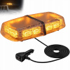 Výstražná lampa maják 12V/24V 72LED s magnetom