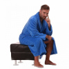 unisex savý župan Vestis 2149 Tampa 5353 sky blue - XL sky blue