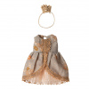 Maileg Princeznovské šaty s korunkou pre myšky Maileg – Big Sister