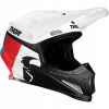 Prilba Thor Sector Racer biela / modrá / červená 4XL (Prilba Thor Sector Racer biela / modrá / červená 4XL)