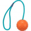 Trixie míč hrbolatý na šňůrce 6 cm/30 cm oranžová