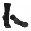 MERINO TREK SOCK BLACK / Vysoko záťažové ponožky z MERINO vlny - čierna 36-38