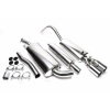 TATechnix Nerezový výfuk 2x76mm Audi 80 B3 (89)