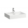 Laufen KARTELL umývadlo LCC 60x46cm brúsená sp.časť otvor v strede s prepad.H8163334001041 H8163334001041