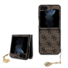 Púzdro Guess 4G Charms Samsung Galaxy Z Flip 5, hnedé